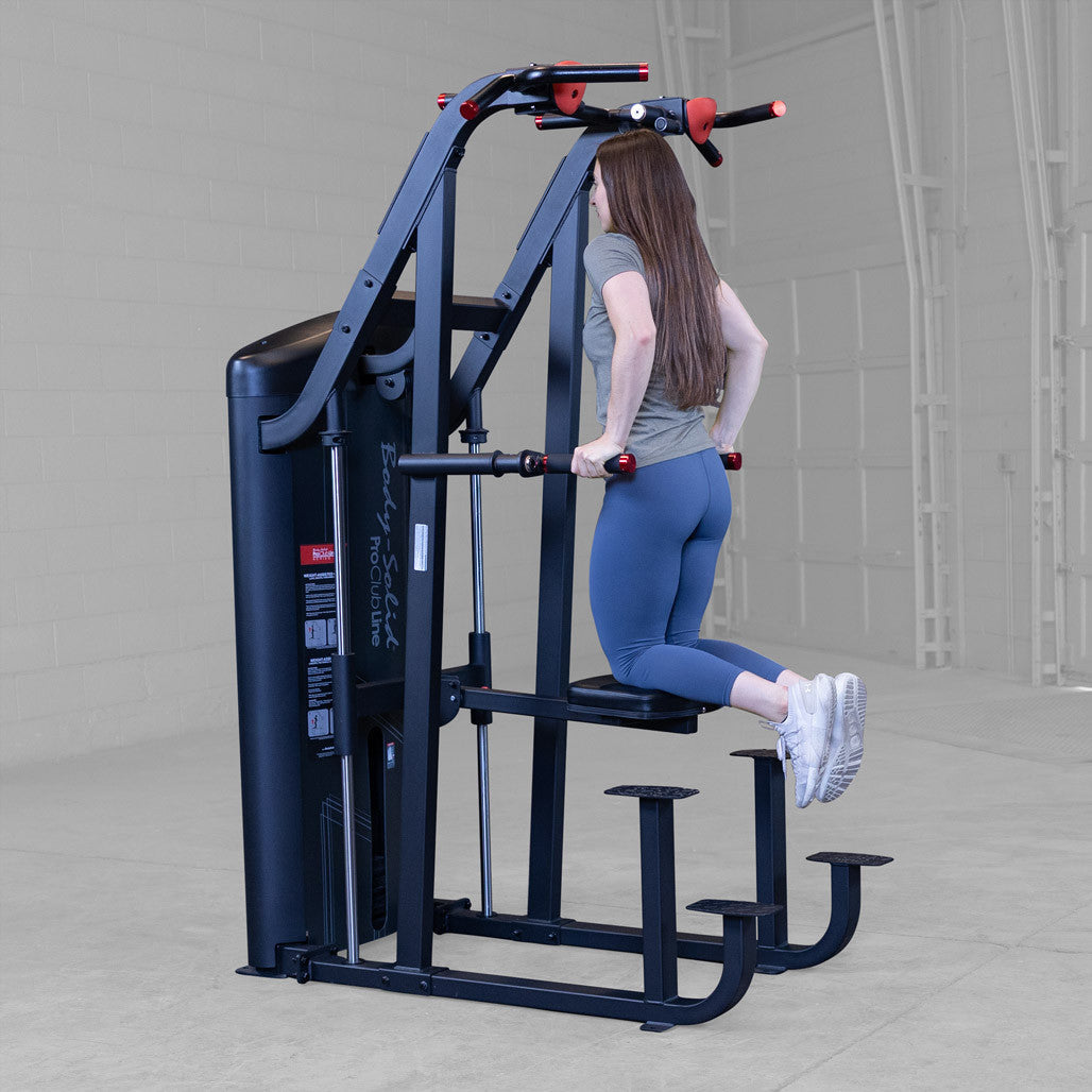 Body-Solid S2ACDX Series 2 Weight Assist Vertical Knee Raise Machine
