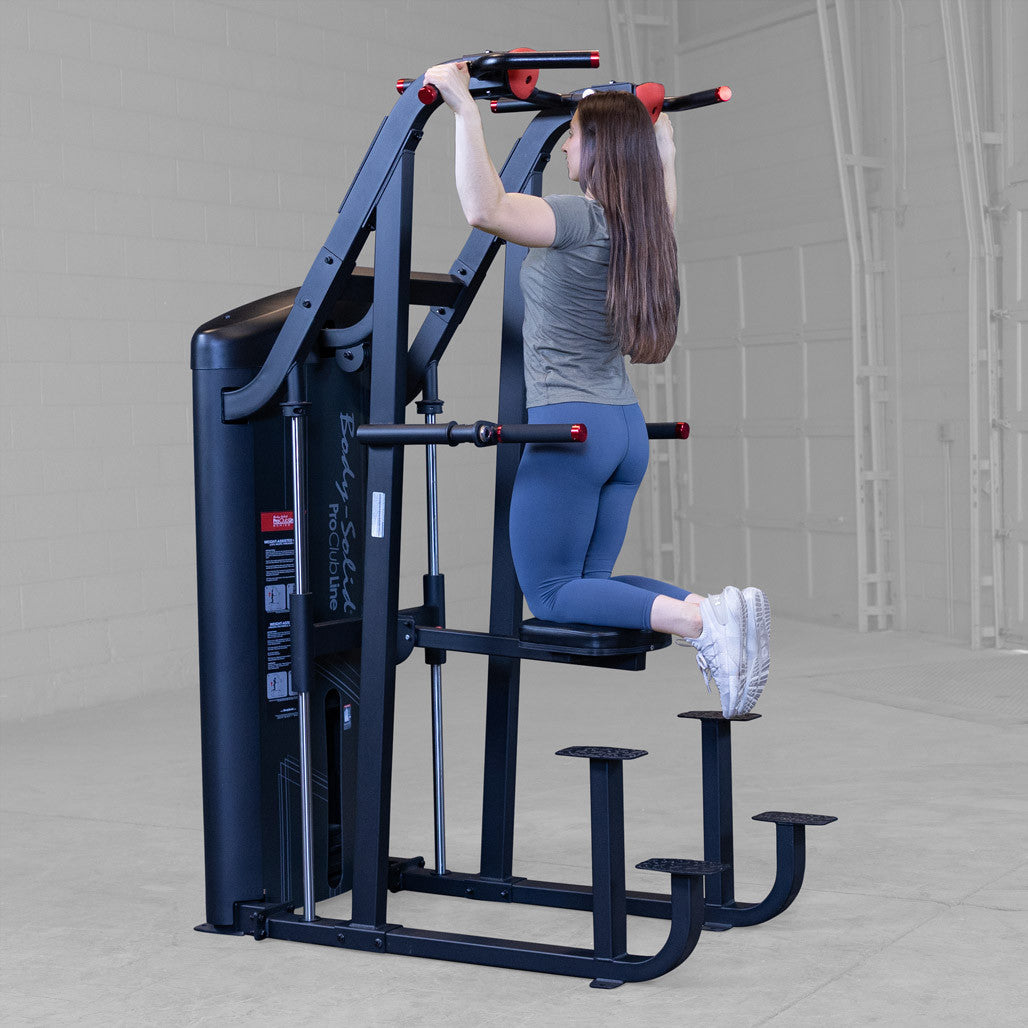 Body-Solid S2ACDX Series 2 Weight Assist Vertical Knee Raise Machine