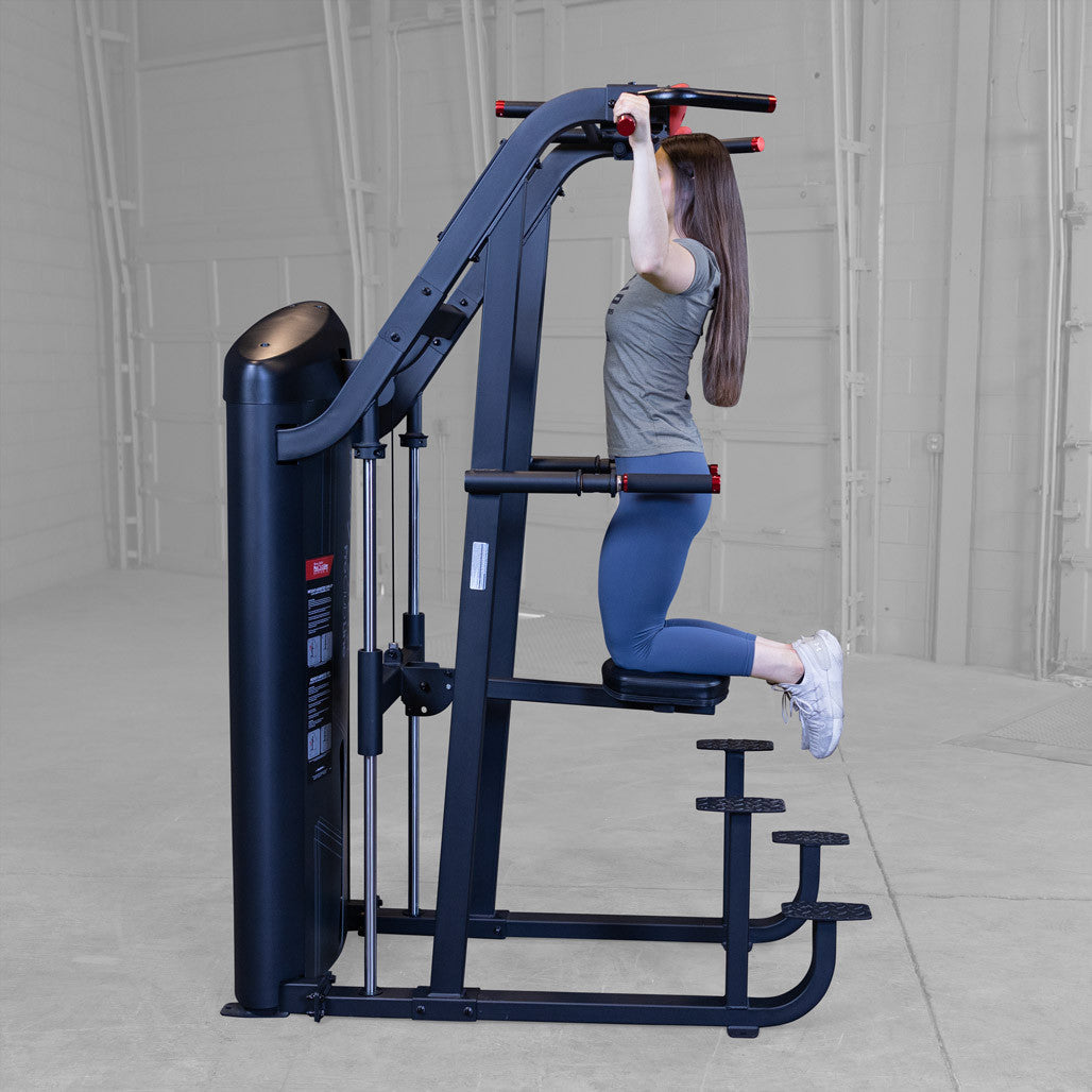 Body-Solid S2ACDX Series 2 Weight Assist Vertical Knee Raise Machine