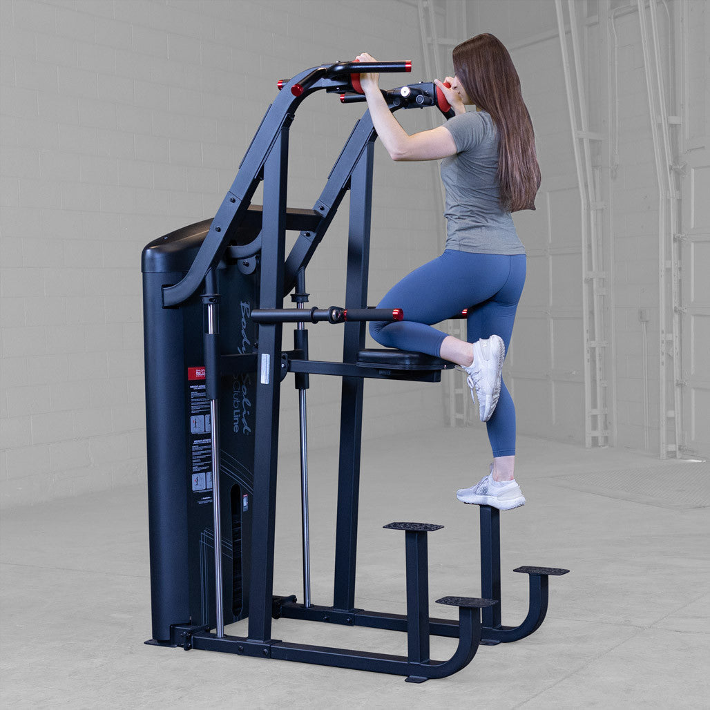 Body-Solid S2ACDX Series 2 Weight Assist Vertical Knee Raise Machine