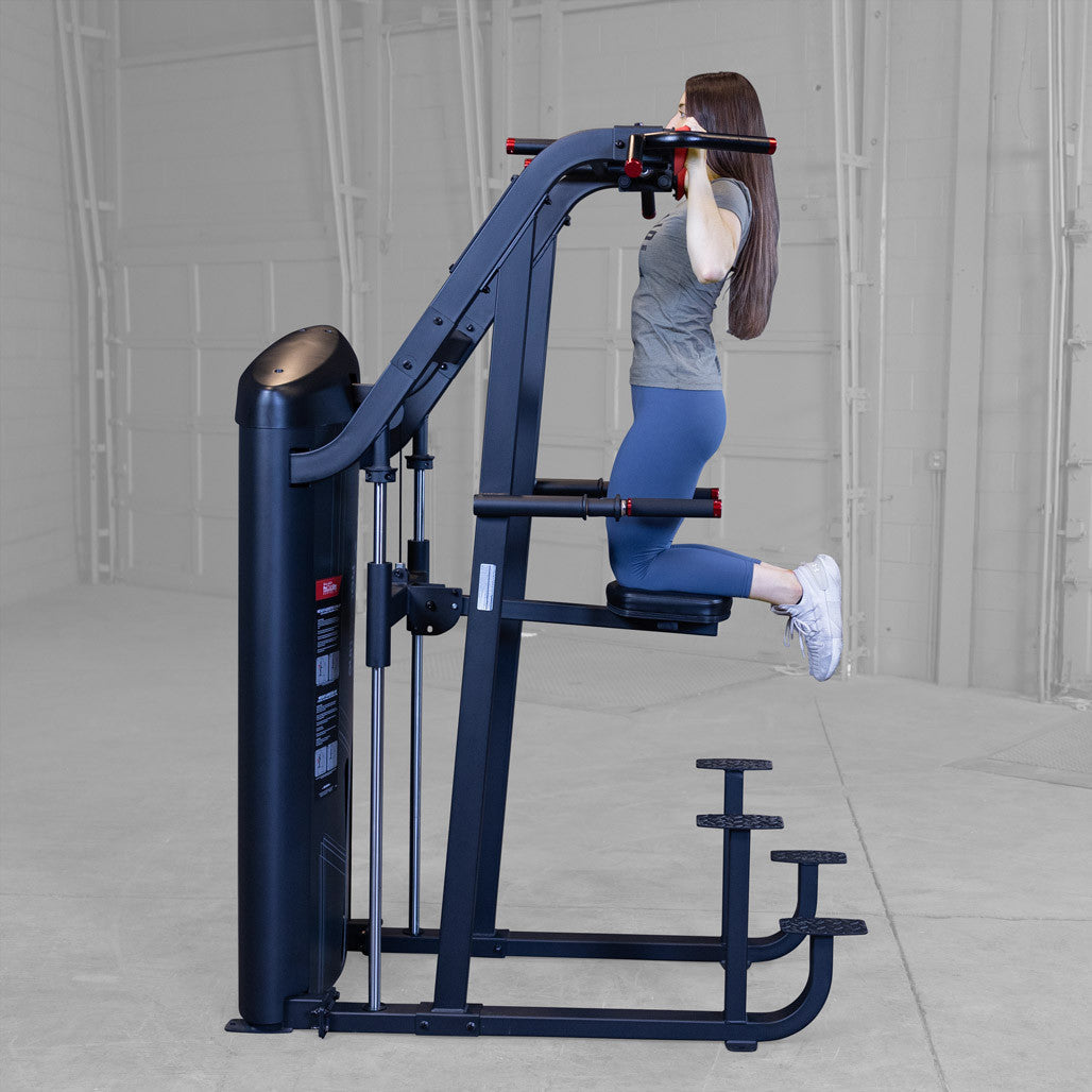 Body-Solid S2ACDX Series 2 Weight Assist Vertical Knee Raise Machine