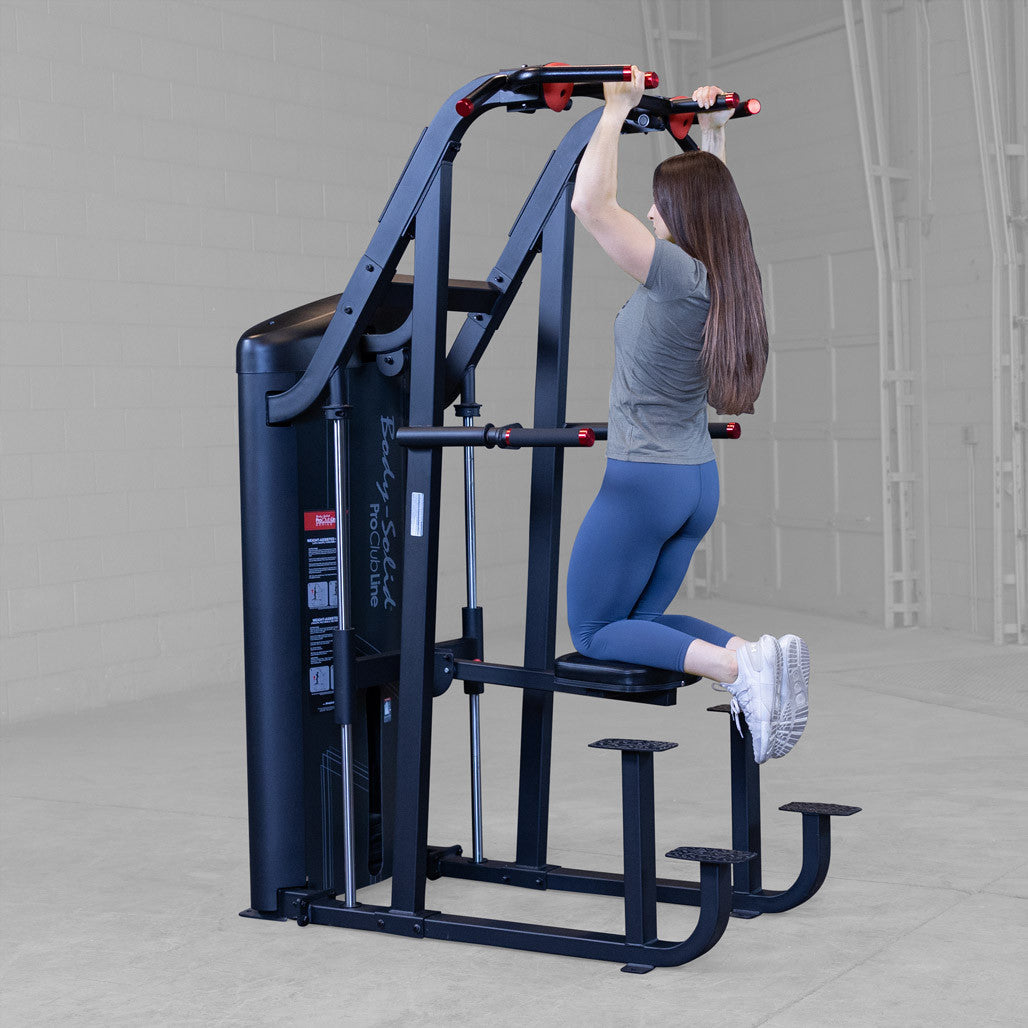 Body-Solid S2ACDX Series 2 Weight Assist Vertical Knee Raise Machine