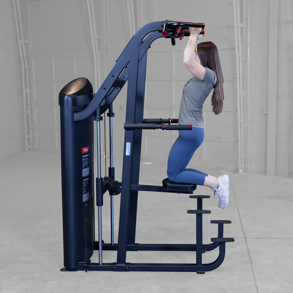 Body-Solid S2ACDX Series 2 Weight Assist Vertical Knee Raise Machine