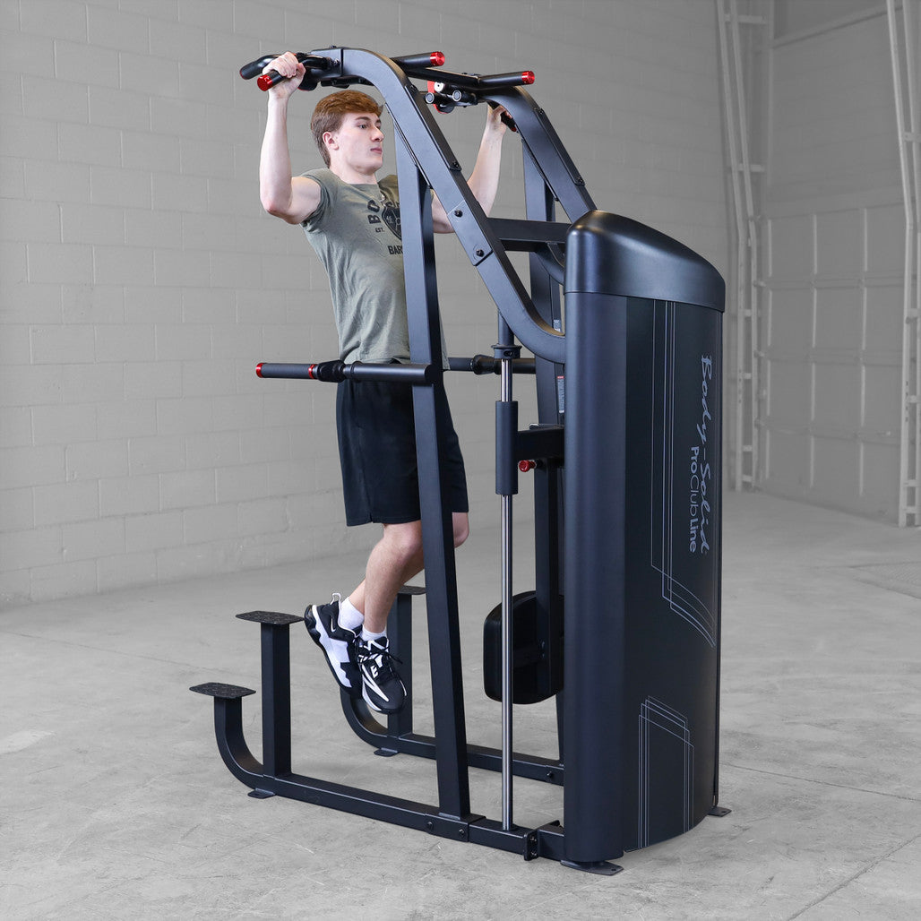 Body-Solid S2ACDX Series 2 Weight Assist Vertical Knee Raise Machine