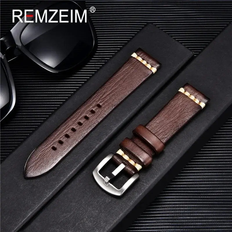 Ticwatch Leather Band - Premium, Elegant, Classic Design