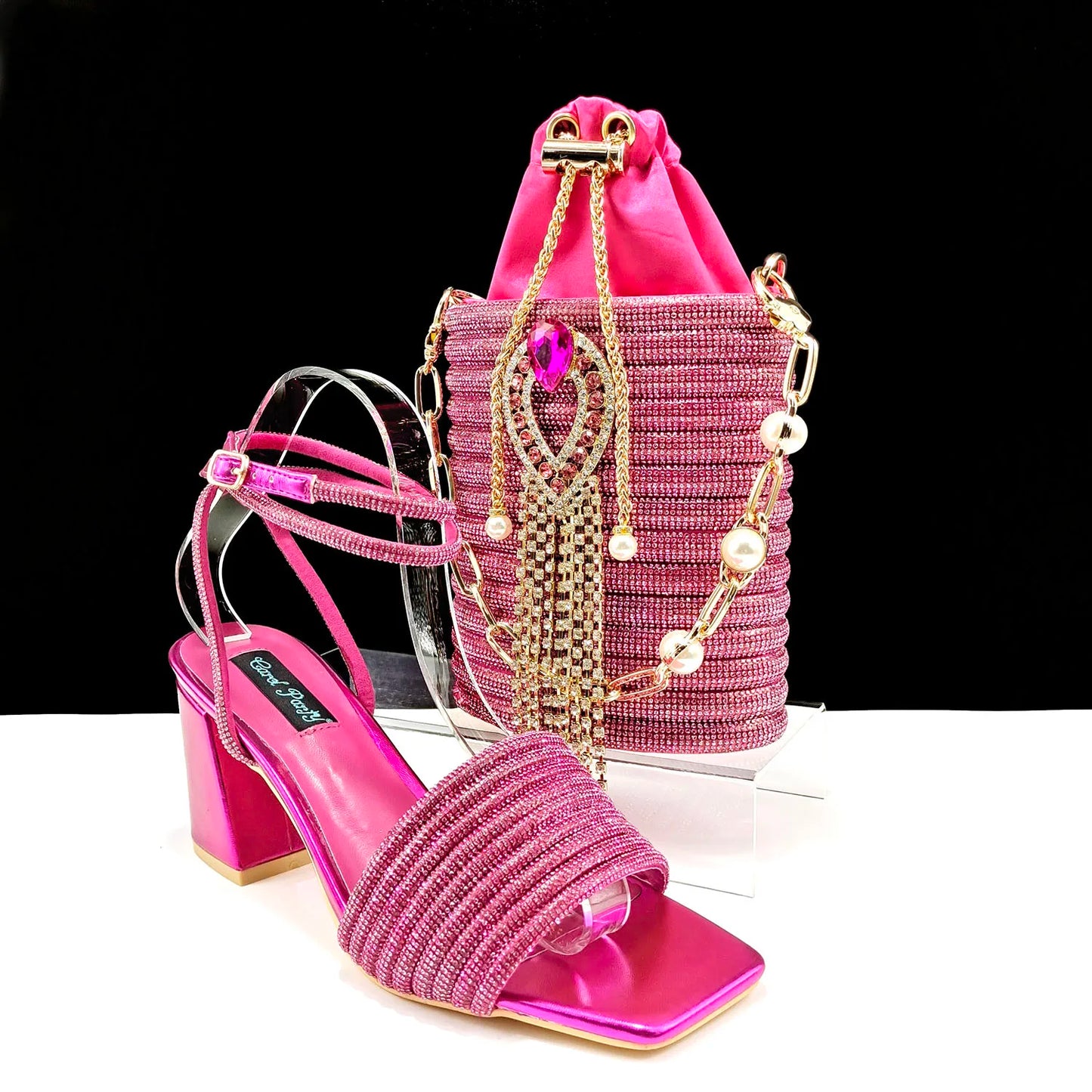 Lastest Ladies Shoes with Matching Bag Set HJJ1-23