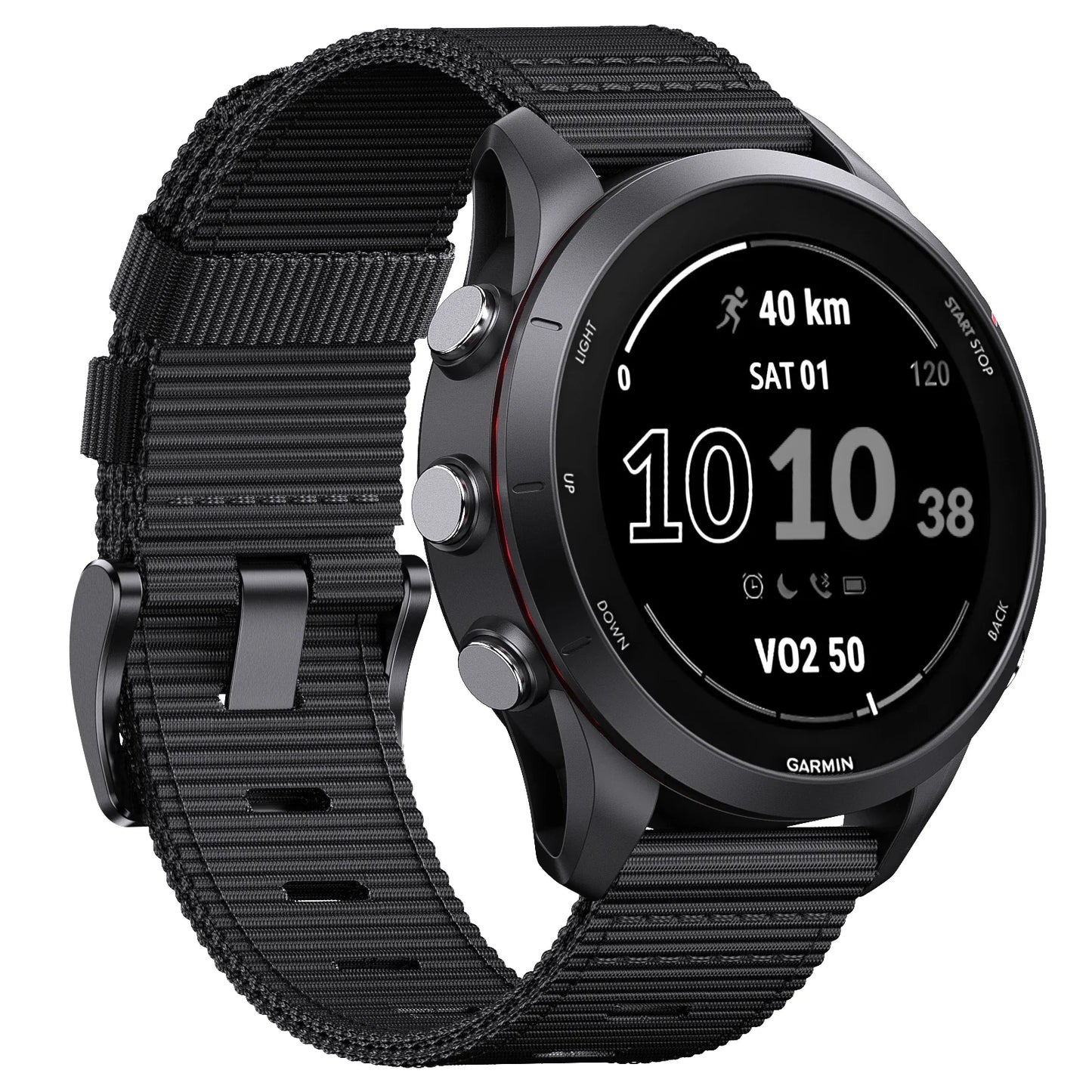COROS Nylon Braided Watch Band - Unisex Magnetic Strap, Durable