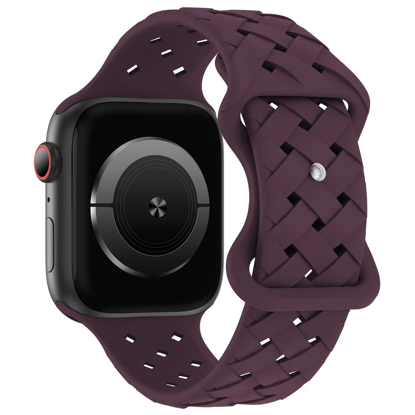 Apple Watch Silicone Strap - Sporty, Breathable, Durable