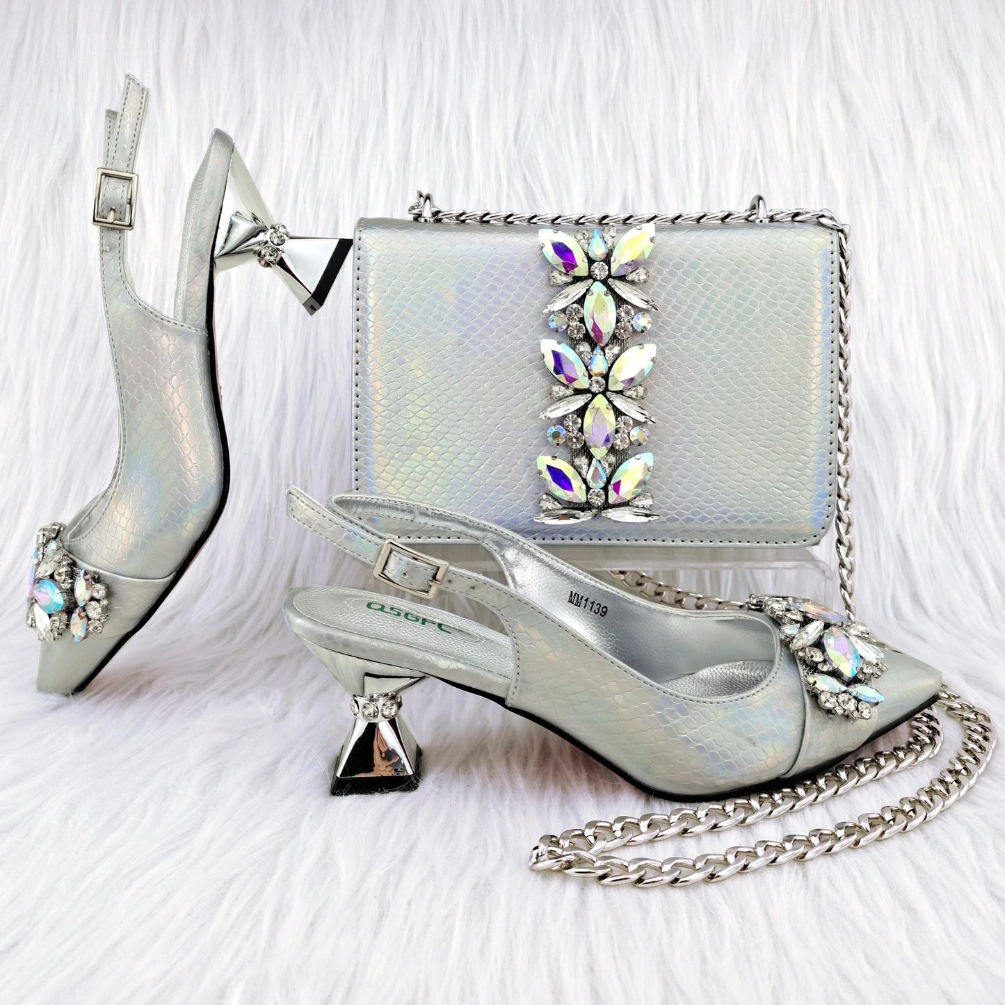 Latest Shoes And Bag Matching Set HGY1-1