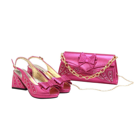Women's Shoes and Bag Set EDN102