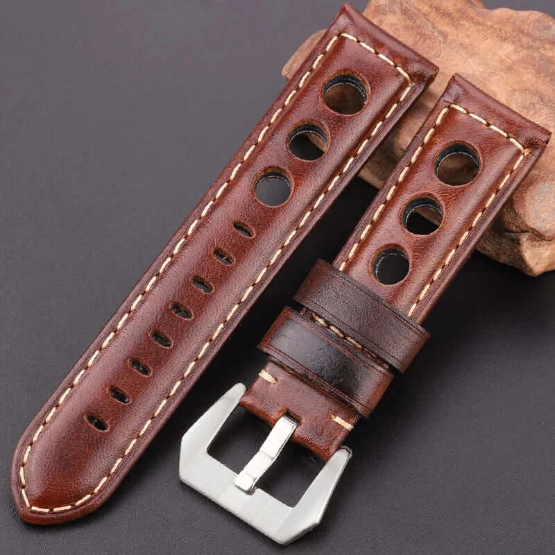 Ticwatch Leather Band - Genuine Classic Comfort Strap