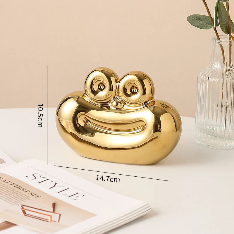 Unique Sausage-Shaped Decorative Ceramic Home Decoration Ornaments Creative Kitchen Living Room Decor Accessories