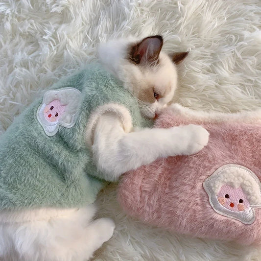 Warm & Stylish Cat Sweater for Winter Comfort
