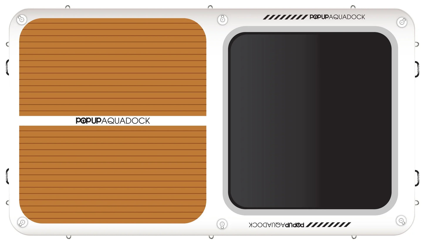 Pop Board Co 14' AquaDock - Inflatable Dock Platform and Lounger *PREORDER JULY 15TH*