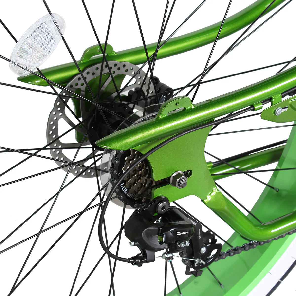Tracer Siena GT-7 29" Chopper Stretch Cruiser Fat Tire Bike 7-Speed