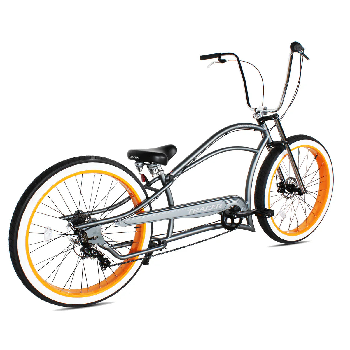 Tracer Siena GT-7 29" Chopper Stretch Cruiser Fat Tire Bike 7-Speed