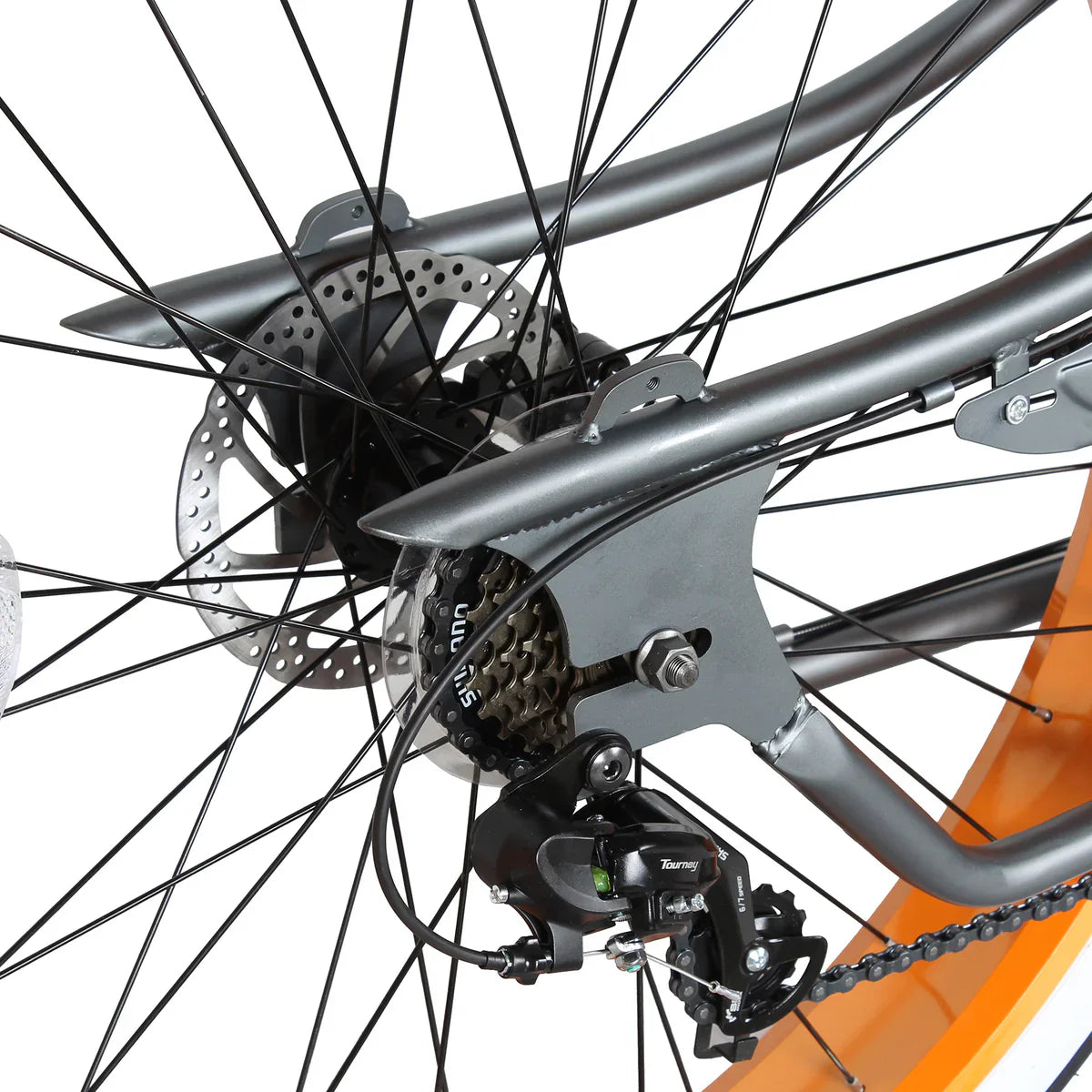 Tracer Siena GT-7 29" Chopper Stretch Cruiser Fat Tire Bike 7-Speed