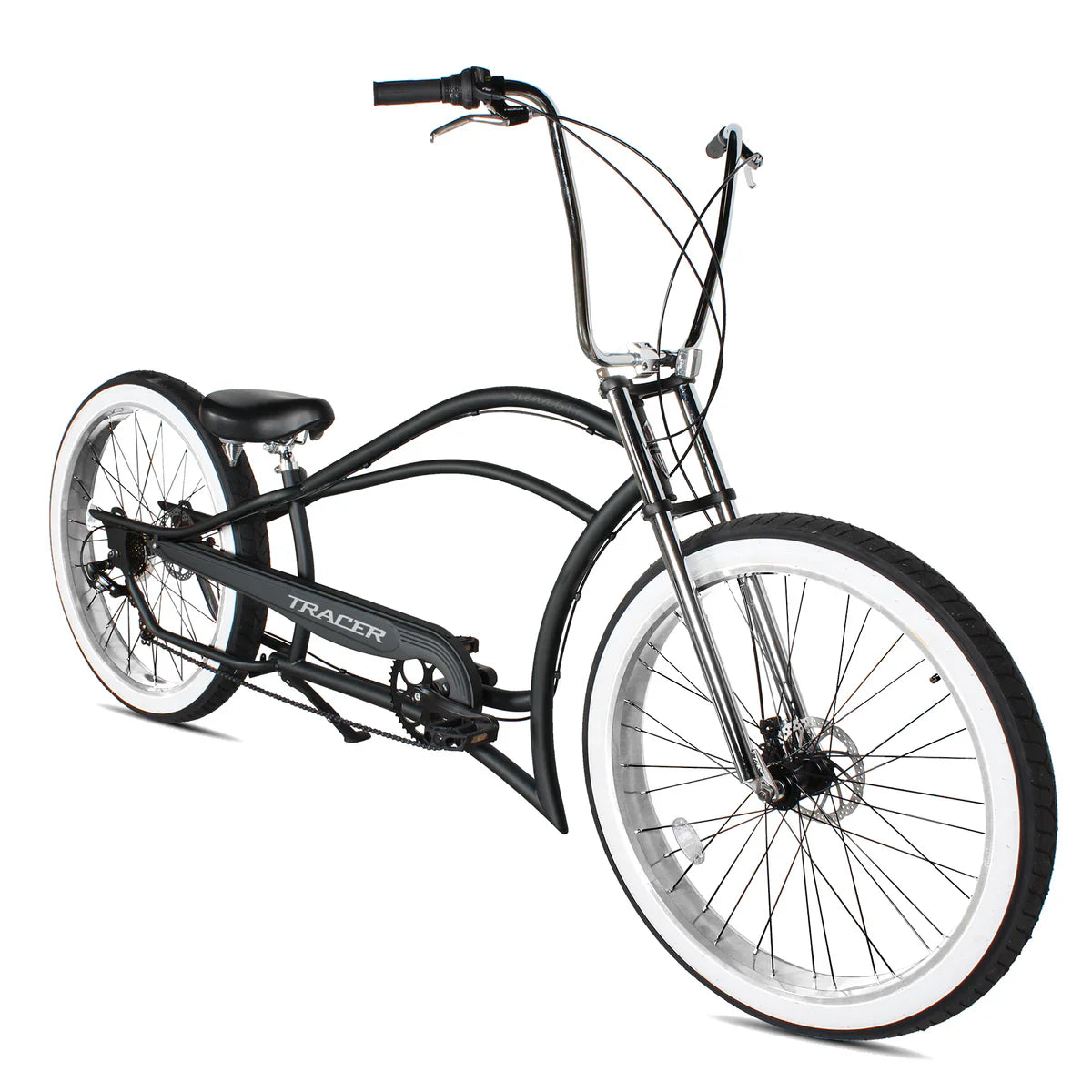 Tracer Siena GT-7 29" Chopper Stretch Cruiser Fat Tire Bike 7-Speed