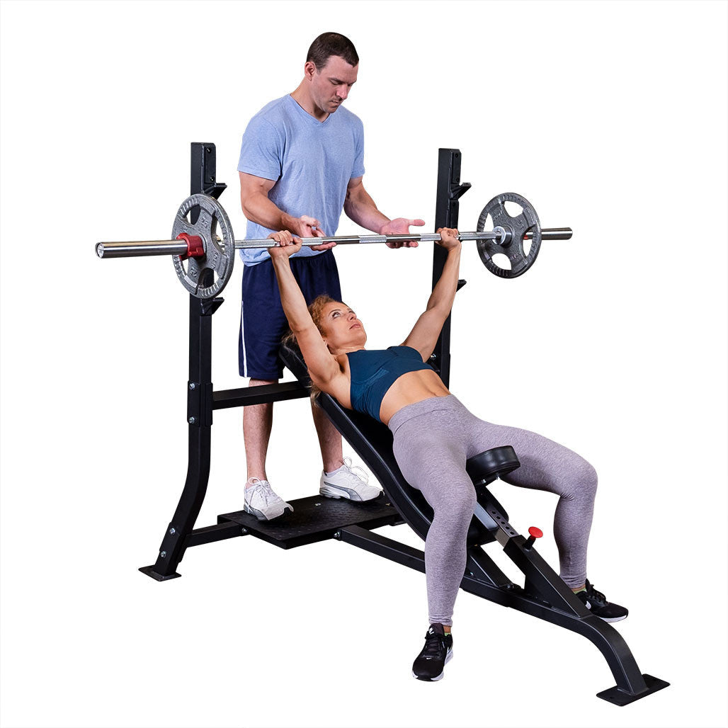 Body-Solid SOIB250 2" Olympic Incline Press Bench