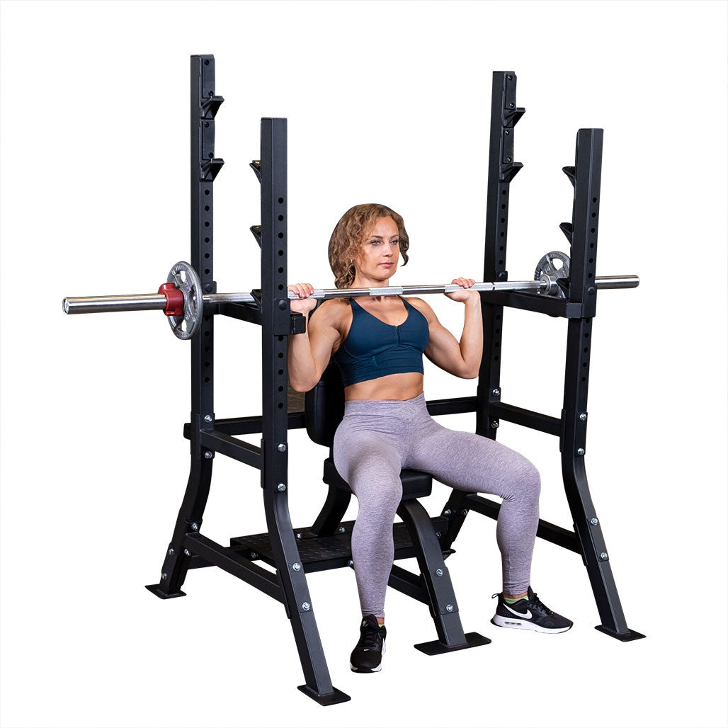 Body-Solid SOSB250 2" Olympic Shoulder Press Bench
