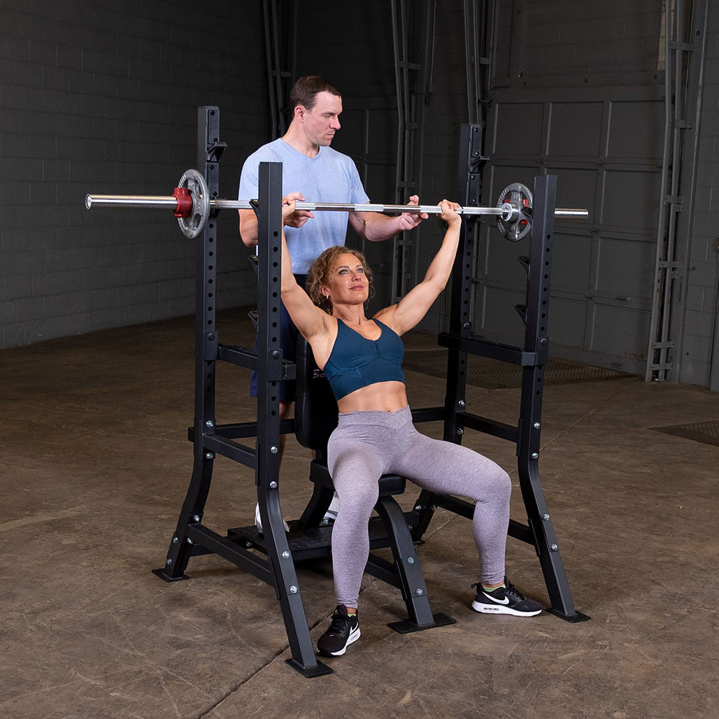 Body-Solid SOSB250 2" Olympic Shoulder Press Bench