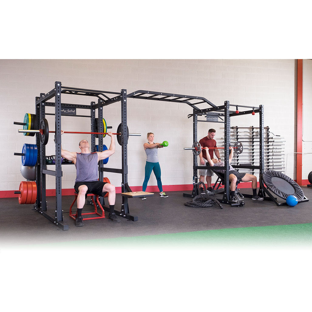 Body-Solid SPR1000SS Commercial Power Rack with Safety Straps