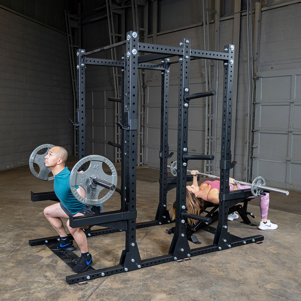 Body-Solid Pro ClubLine SPR500DBL Double Half Rack