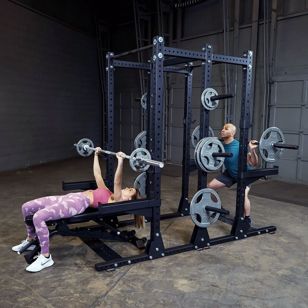 Body-Solid Pro ClubLine SPR500DBL Double Half Rack