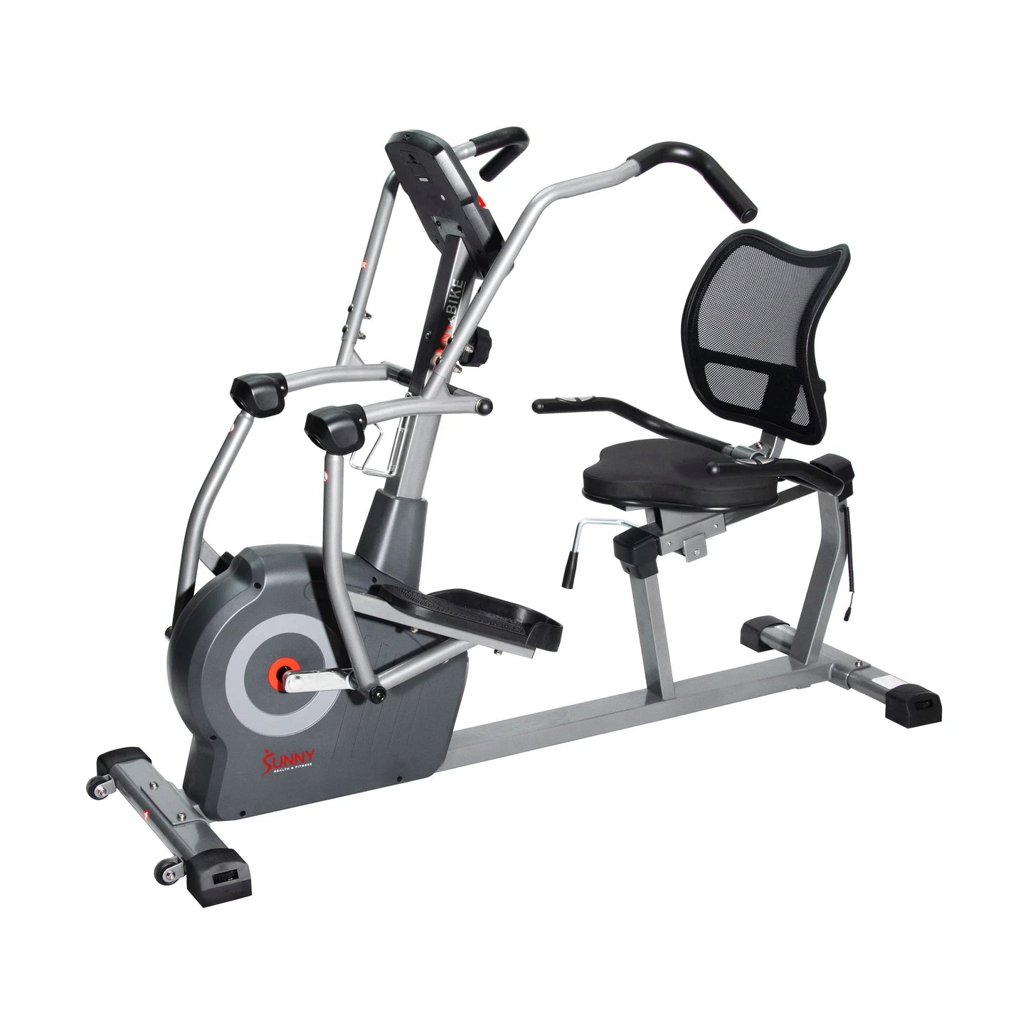 Smart Programmable Electro-Magnetic Resistance Recumbent Elliptical Cross Trainer