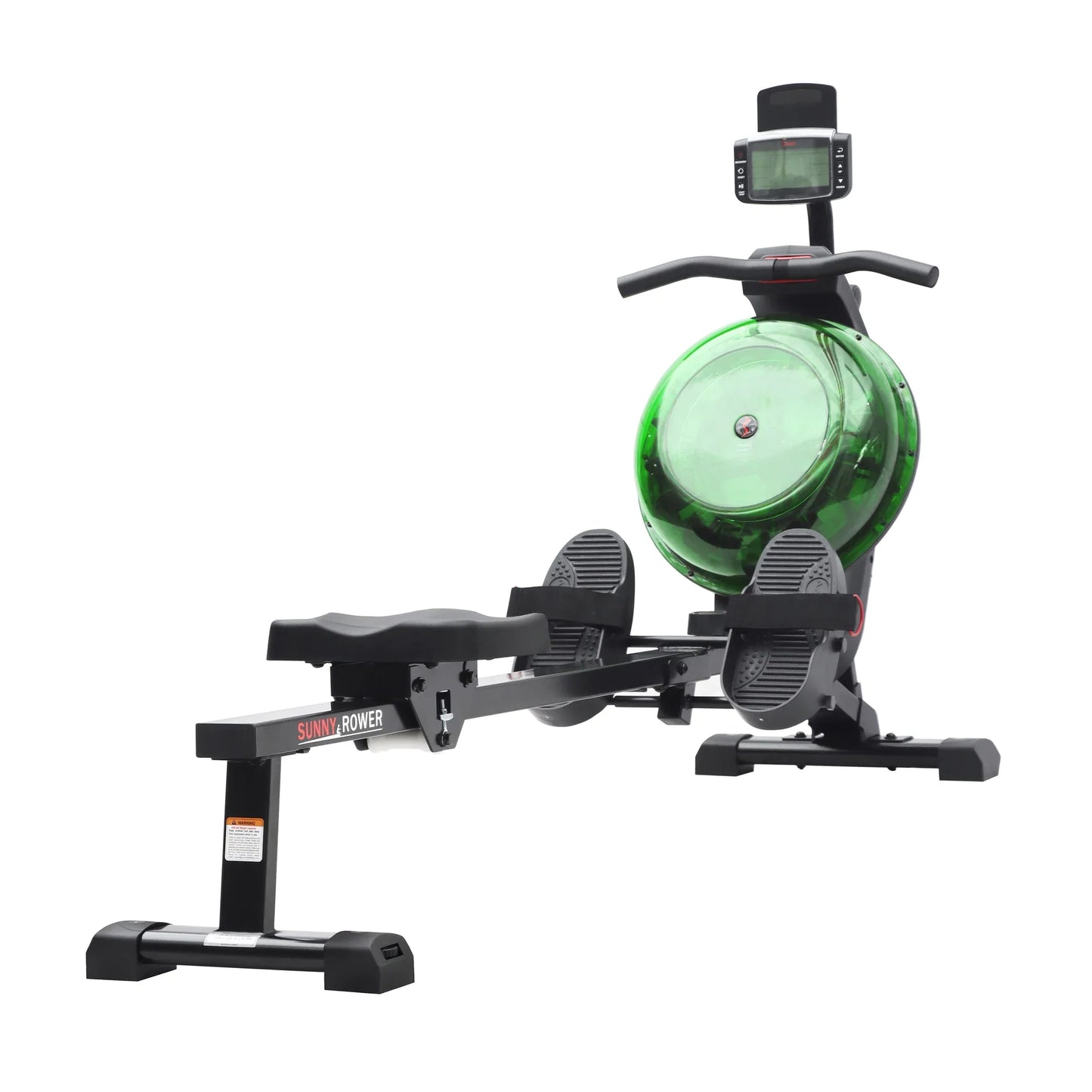 Hydro + Dual Resistance Smart Magnetic Water Rowing Machine by Sunny Health & Fitness