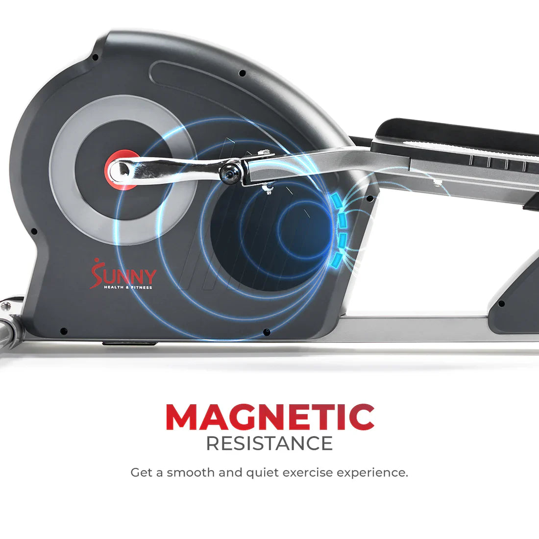 Smart Elite Magnetic Elliptical Exercise Machine by Sunny Health & Fitness