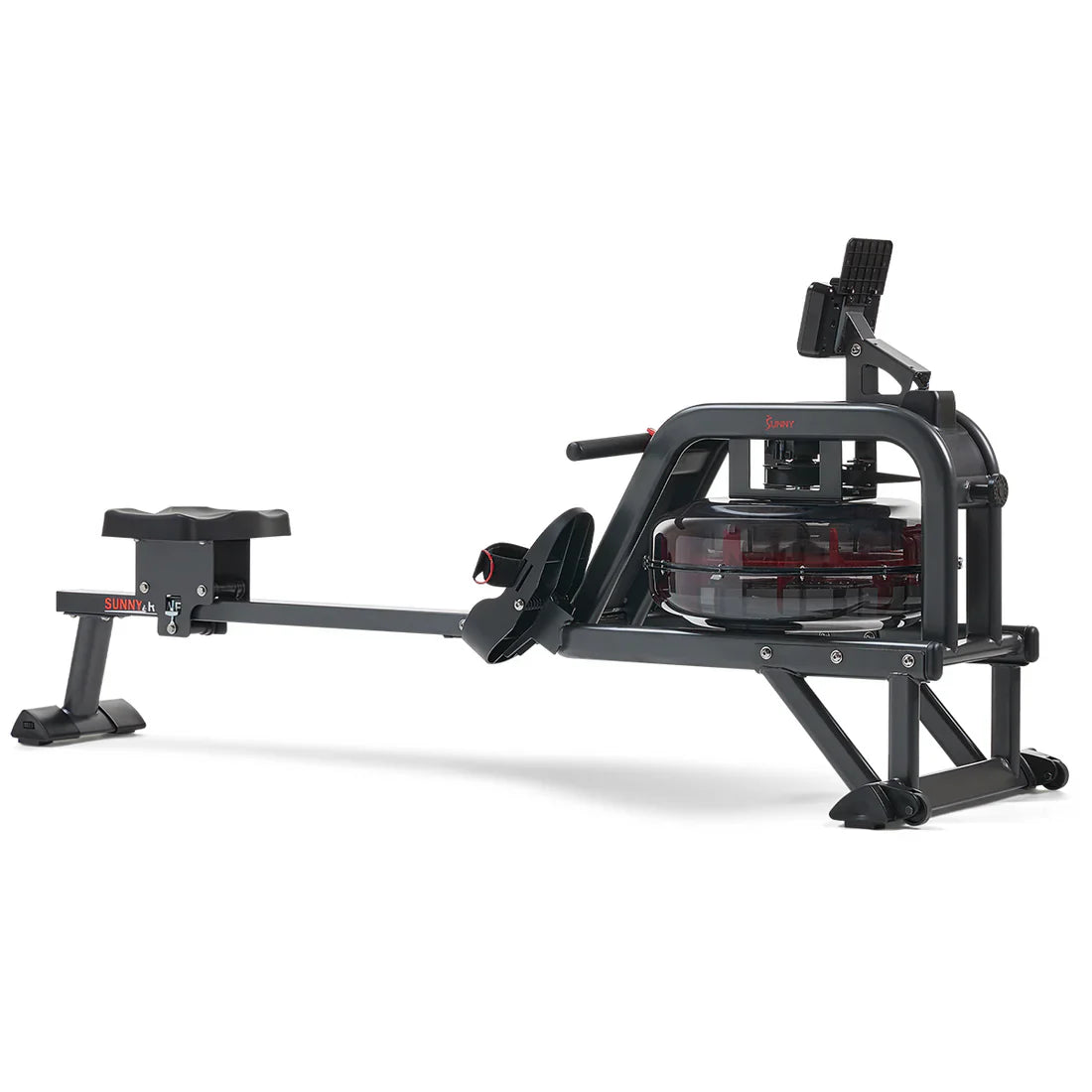 Obsidian Surge 500 m Water Rowing Machine by Sunny Health & Fitness