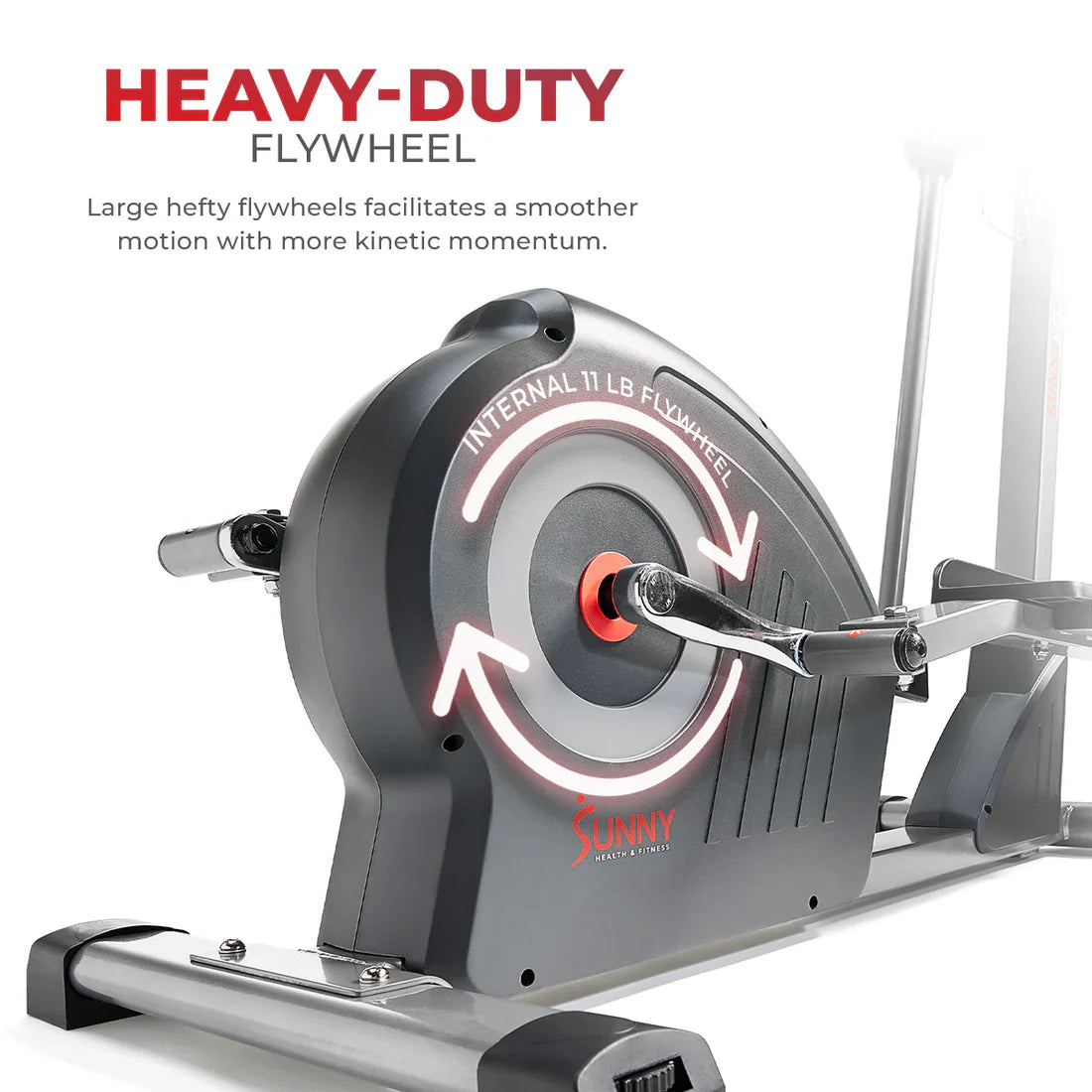 Smart Elite Magnetic Elliptical Exercise Machine by Sunny Health & Fitness
