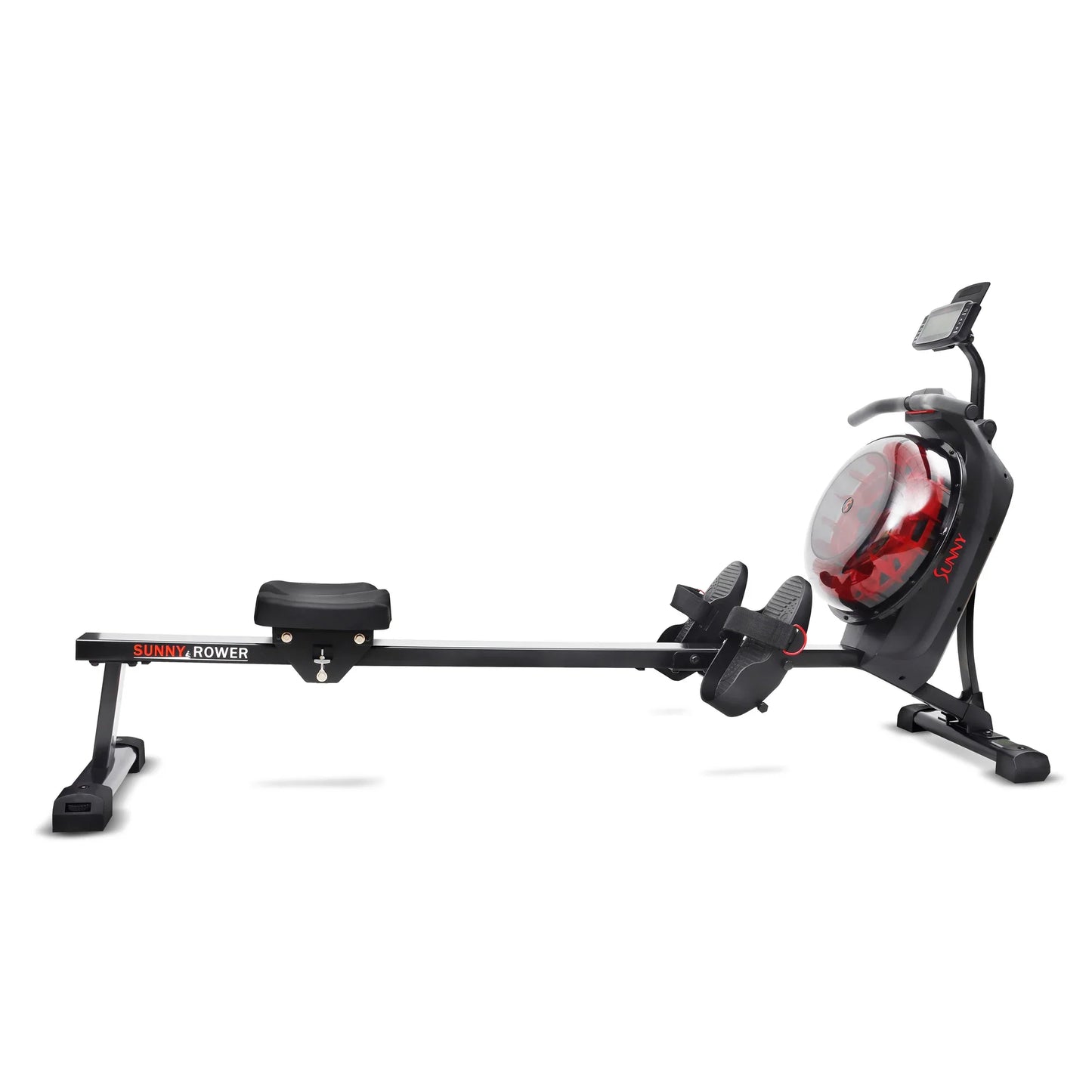 Hydro + Dual Resistance Smart Magnetic Water Rowing Machine by Sunny Health & Fitness