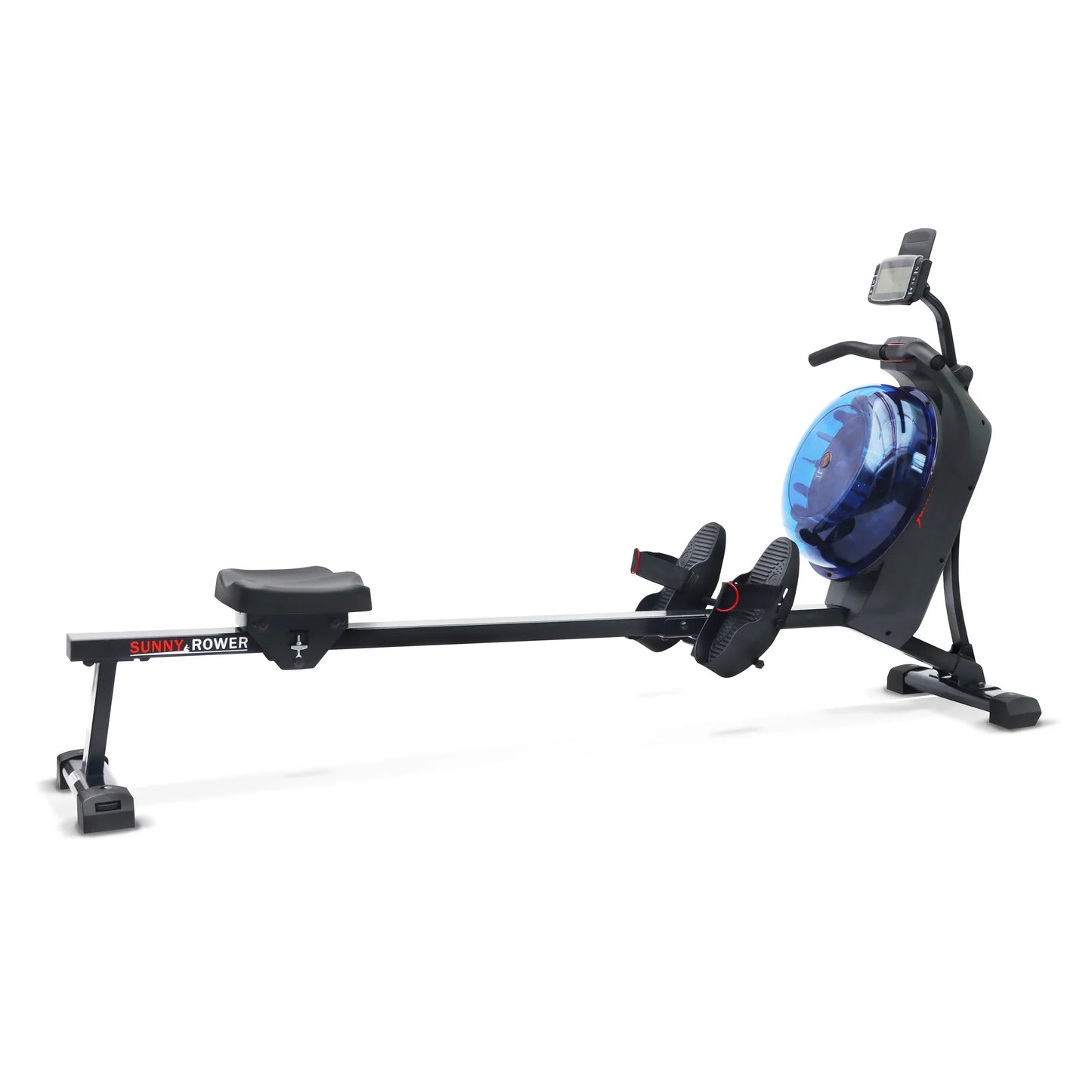 Hydro + Dual Resistance Smart Magnetic Water Rowing Machine by Sunny Health & Fitness