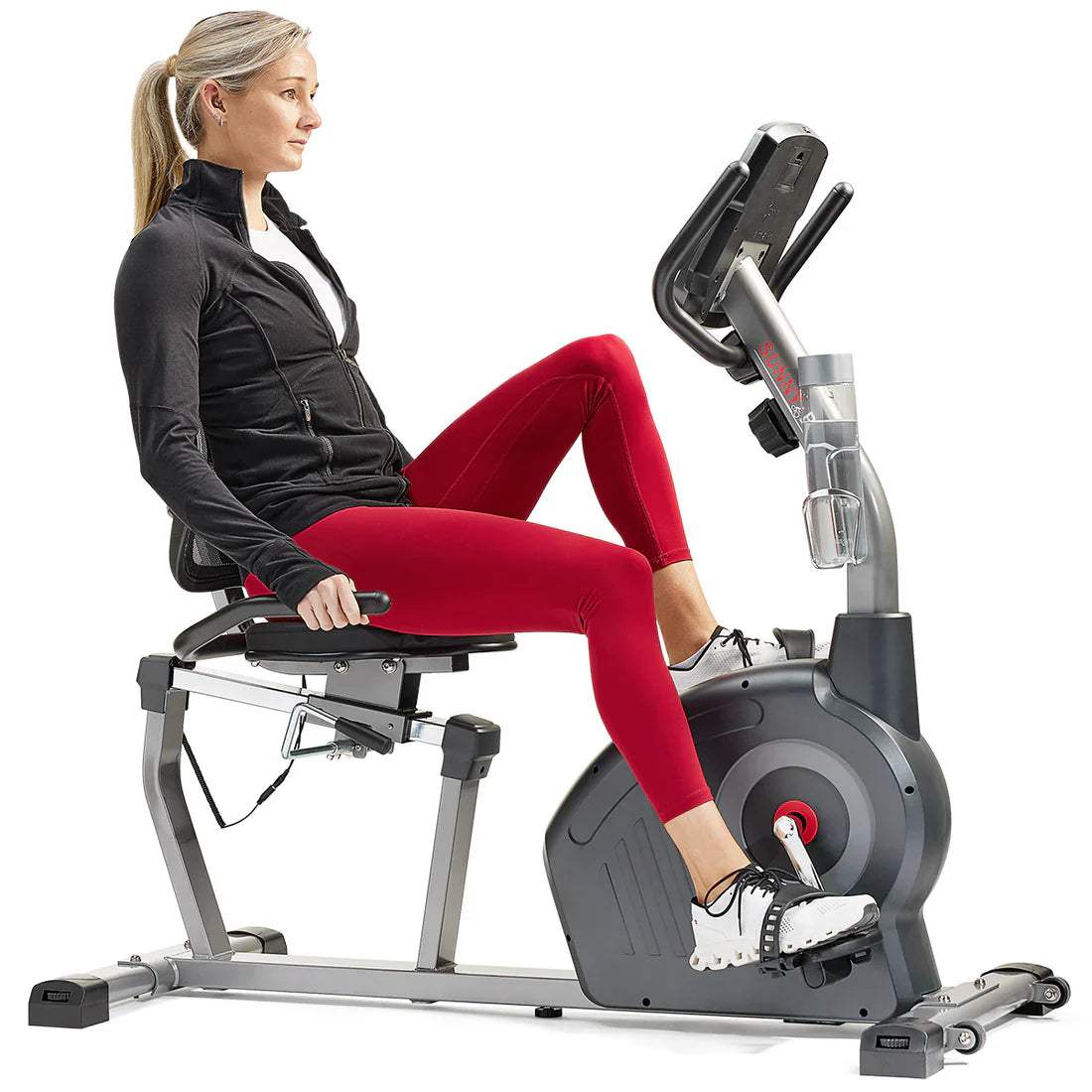 Elite Smart Recumbent Exercise Bike by Sunny Health & Fitness