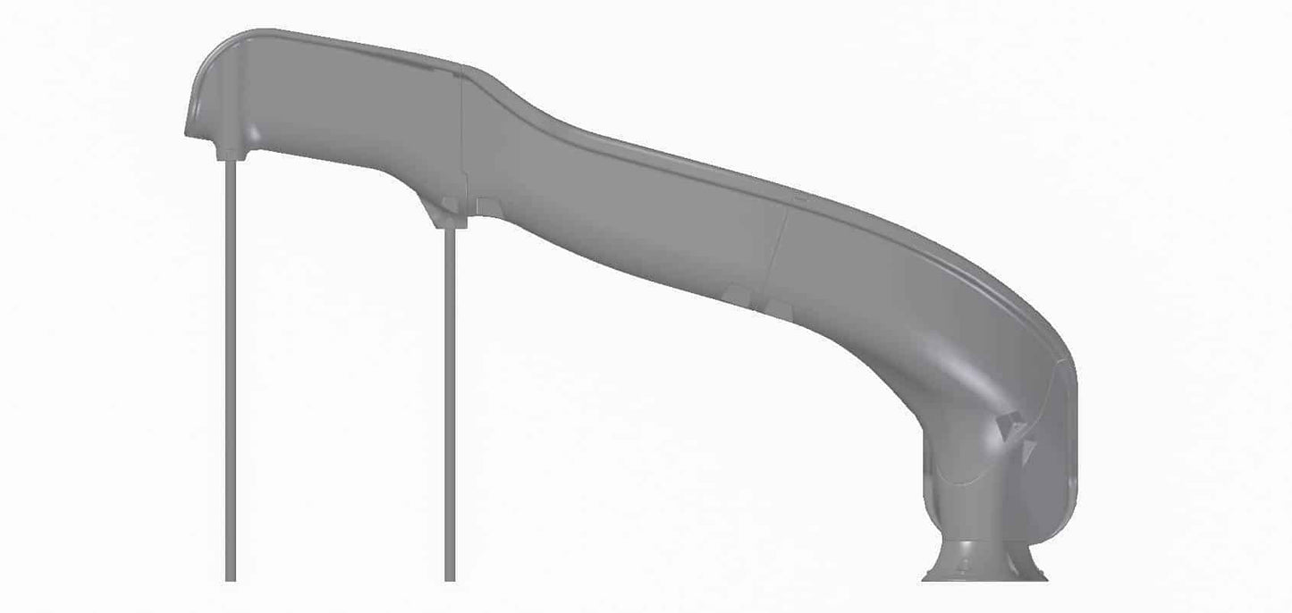 Global Pool Products SW17 Landscape Pool Slide