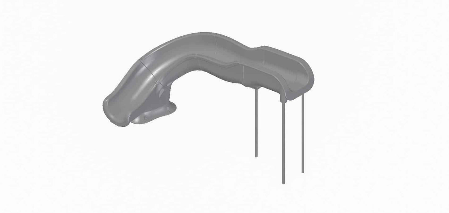 Global Pool Products SW17 Landscape Pool Slide