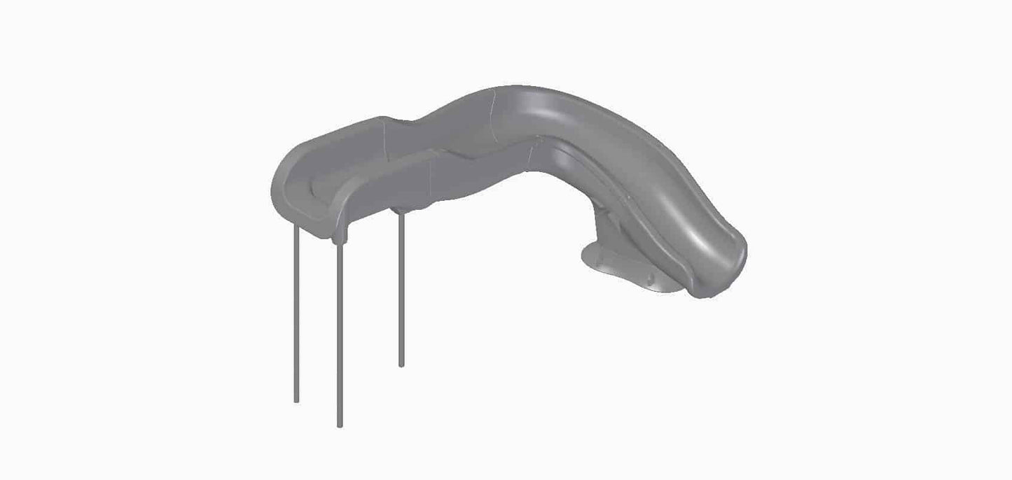 Global Pool Products SW17 Landscape Pool Slide
