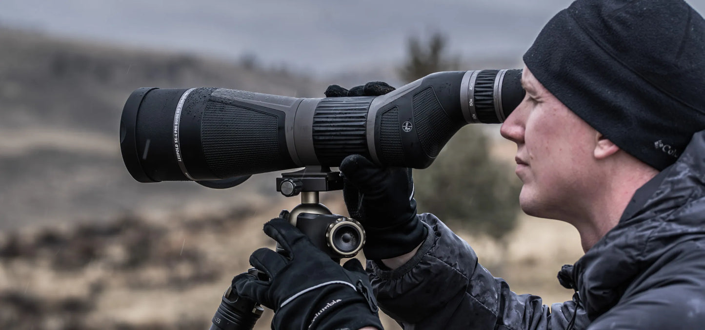 Leupold SX-4 Pro Guide HD Gen2 Spotting Scope 20-60x85 Straight