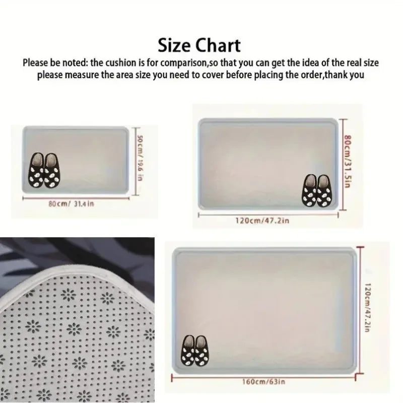 Carpet Optical Illusion Mat Infinite Tunnel Rug 3D Visual Door Mat Entrance Floor Mat Home Decoration Indoor Outdoor Use Fashion