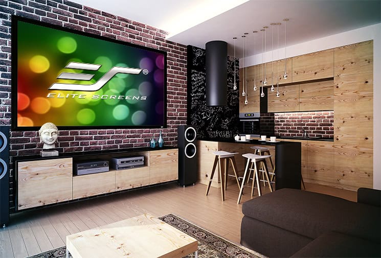 Elite Screens Sable Frame 2 Series Projector Screen