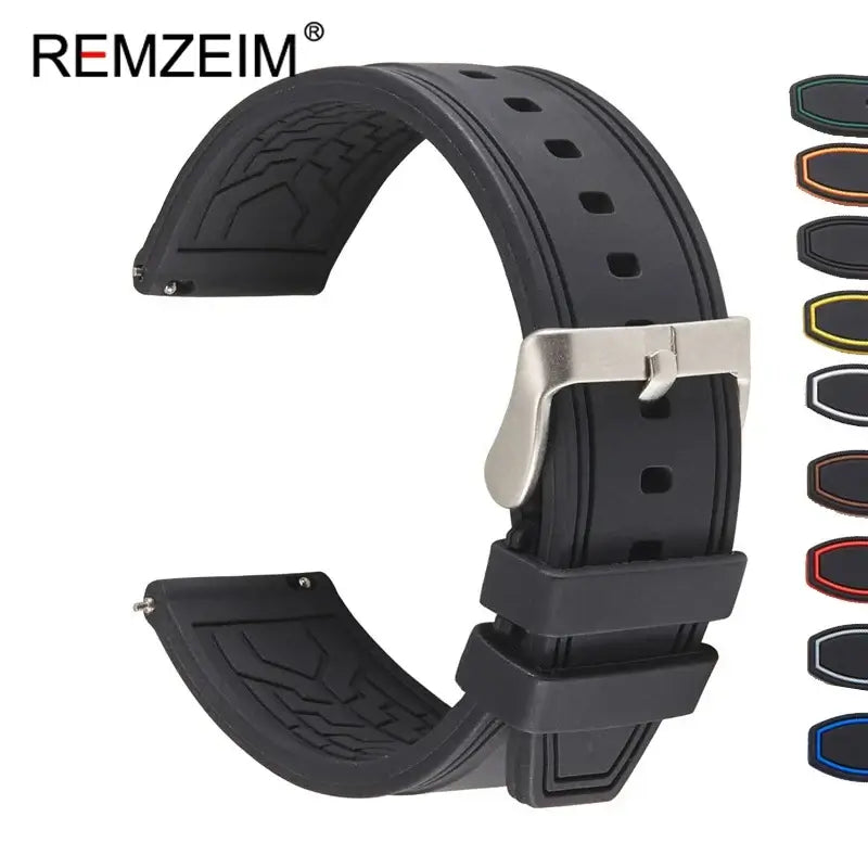 Suunto Silicone Strap - Soft, Flexible, Waterproof Design