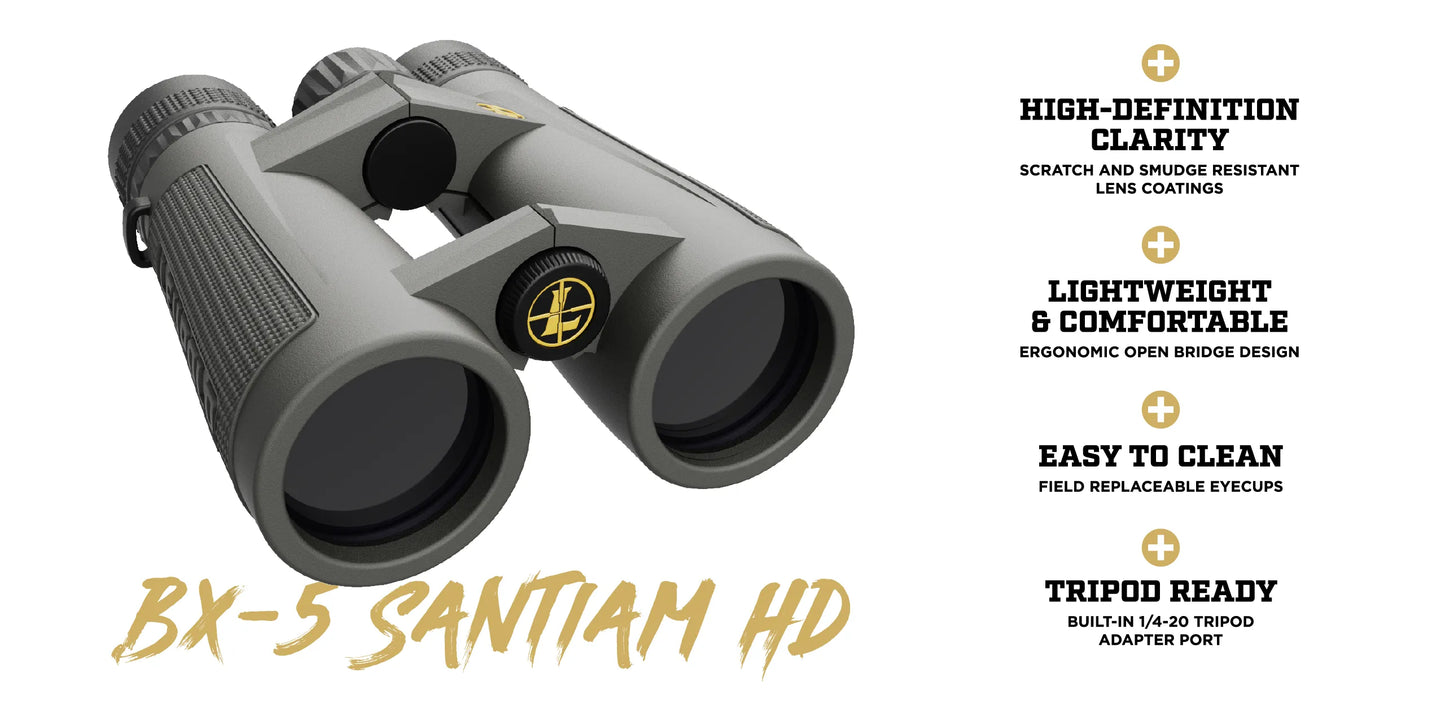 Leupold BX-5 Santiam HD Binoculars 10x42mm