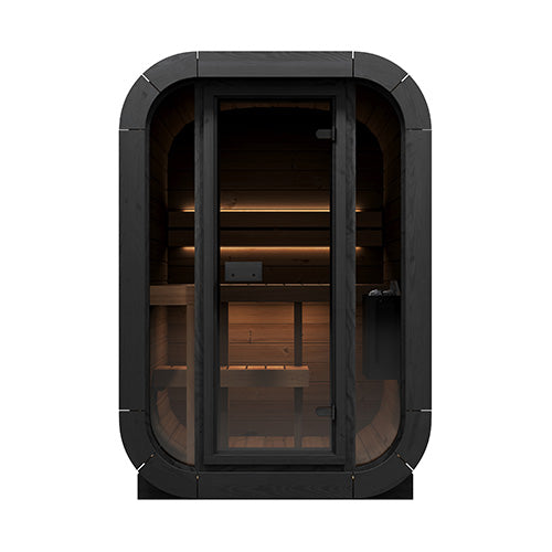 SaunaLife Model CL3G Cube-Series Outdoor Home Sauna Kit