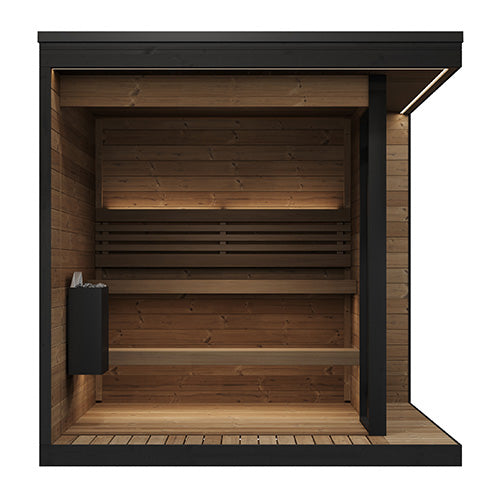 SaunaLife GL6 Outdoor Sauna Kit - Garden Luxury-Series Up to 6 People