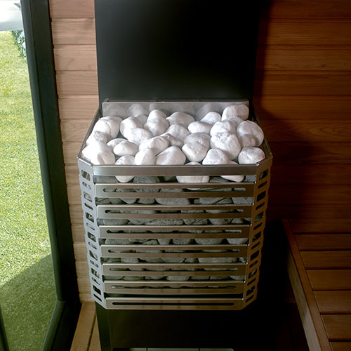 Saunum Air L 10 Sauna Heater with Climate Equalizer - 9.8kW