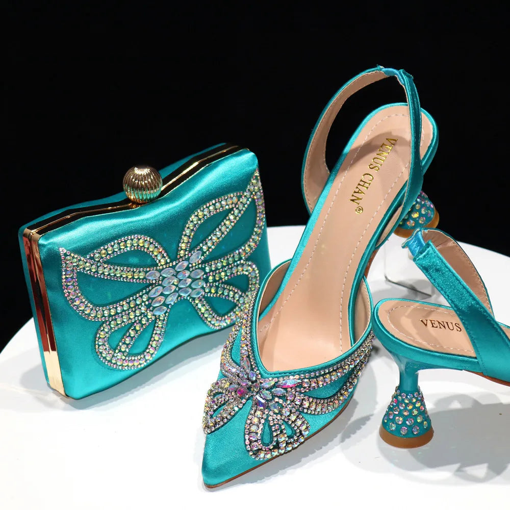 Italian Shoes And Bag Sets HJK1-17