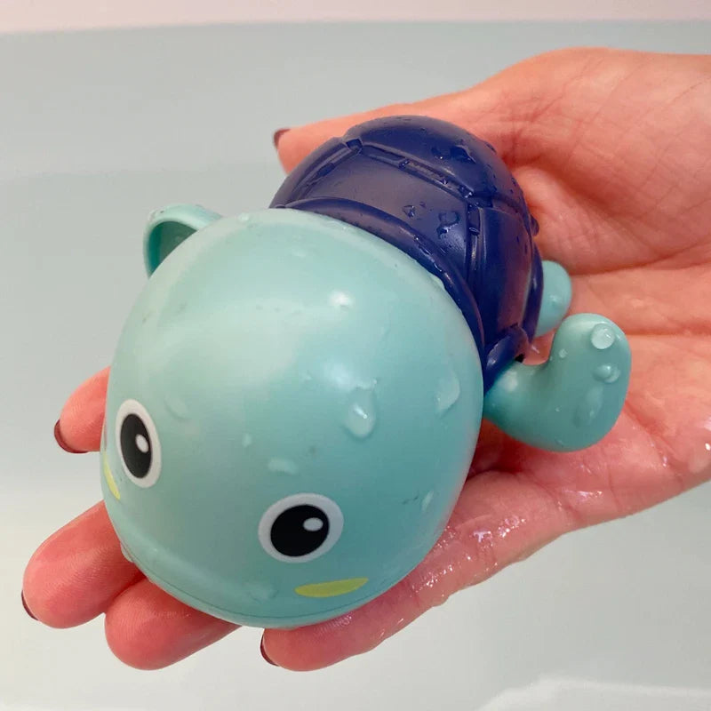 Baby Bath Toys – Cute Swimming Turtle & Whale Water Toys, Classic Wind-Up Clockwork Pool & Beach Fun for Kids