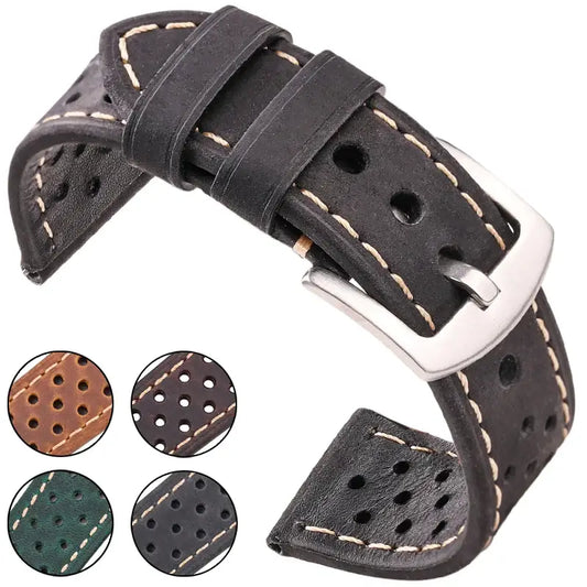 Huawei Watch Genuine Leather Band Durable Breathable Strap